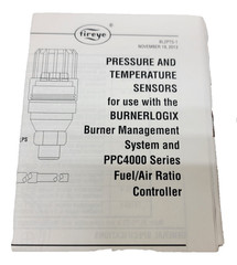 New Fireye BLPS-300 Pressure Sensor 4-20mA (01-BLPS-300-153500-0020) 0-300 PSIG