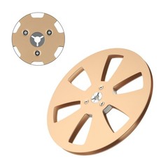 Aluminum 1PCS Empty Reel for 7 Inch Tape Silver/Blue/Black/Gold Options