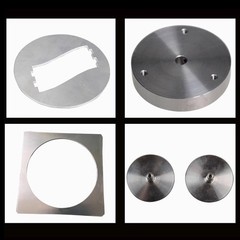 Stainless Steel Blank Disc Metal Plate Laser Cut Round Sheet Plate Ø 100mm-300mm