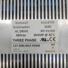Rockwell AC Drive Bulletin 2090-XXLF-X330B Ser.A
