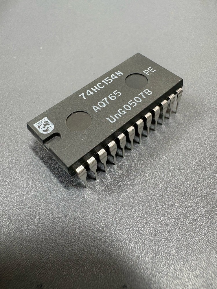 50x 74HC154N DIP-24 4-to-16 Line Decoder Demultiplexer IC Philips