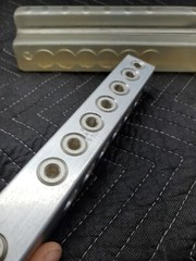 HOMAC CSW 6500 SL 6-500 MCM Aluminum Screw-On 6 Connector W/ Insulator