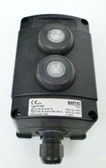 BARTEC 07-351 Control Station Press Button ATEX / 73 x 93 mm