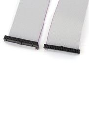 IDC 40-Pin Female to Female Connector Motherboard Flat Ribbon Cable 118cm L