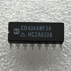 CD4046BF3A, HARRIS, CMOS Micropower phase locked loop