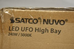 Satco Nuvo LED UFO High Bay 240W 5000K Daylight IP65 90 Deg Beam 65-788R2 13.4in