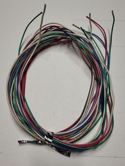 Mixed THHN/THWN Copper Wire Bundle 90″ Pre‑Cut Strands Multi‑Gauge, Multi‑Color