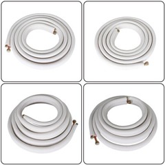 1/4″ – 1/2″ Dia. Three Length Options For Mini Split Heat Pump Systems Kit New