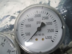 Smith Gas Regulator w/ Gauges, 300, 4000 PSI, Max Inlet 3000 PSI, 100417
