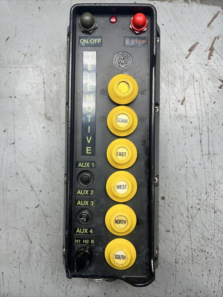 🔥TELEMOTIVE INDUSTRIAL CONTROLS REMOTE Control -10K12SS02P7, Used, FreeShip🇺🇸