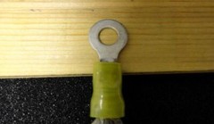3″ Ground Strap 1/2″ Braided Copper 12-10 AWG Ring Terminals 1/4 & 3/16 Stud N45