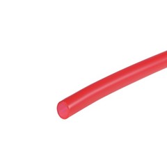 Silicone tube, 6mm ID x 8mm OD 1m rubber tube for pump transfer red