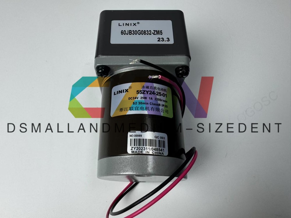 1PCS NEW FIT FOR LINIX Motor Permanent Magnet DC Motor 60JB30G0832 55ZY24–25-01