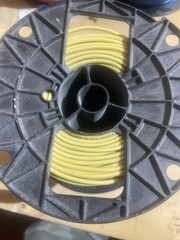 CME 3, 31 MM2 Solid approxima300 Roll THHN/THWN Type T90 UL Listed Yellow CMC 12