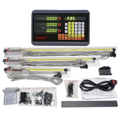 2Axis/3Axis Digital Readout +Linear Scale TTL Sensor Kit for CNC Milling Lathe