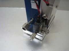 Horiba Stec LF-210A-EVD Liquid MFC, Ta(OC2H5)5, 0.05 g/min, Extra connector