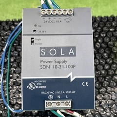 SOLA SDN 5-24-100P POWER SUPPLY 115-230VAC 5.0/2.0A 50/60HZ