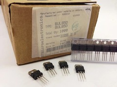 10 pieces BUL85D NPN POWER TRANSISTOR 250V / 500V 8A 80W TO-220