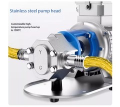 Self-priming Stainless Steel Oil Pump220/380V Gear-Driven High-Viscosity Machine
