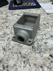 *FREE SHIPPING* Crouse Hinds FS2 3/4″ Conduit Device Box Single-Gang