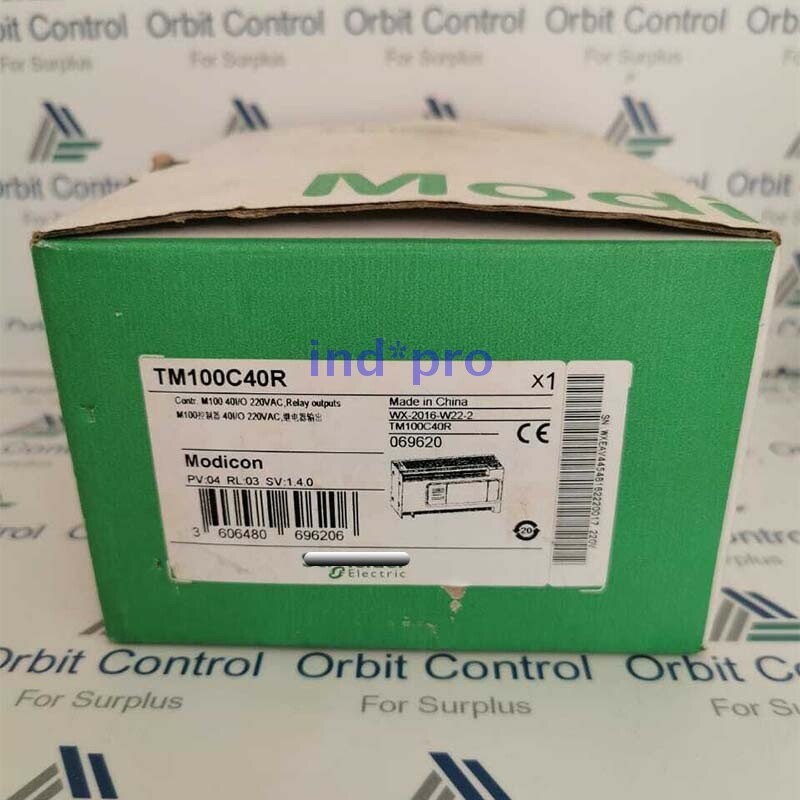TM100C40R Control M 100 40 I/O 220VAC Relay Outputs Original New In Box