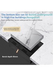 Embedded Floor Socket Multi Ports Panel Receptacle Universal Outlet AC