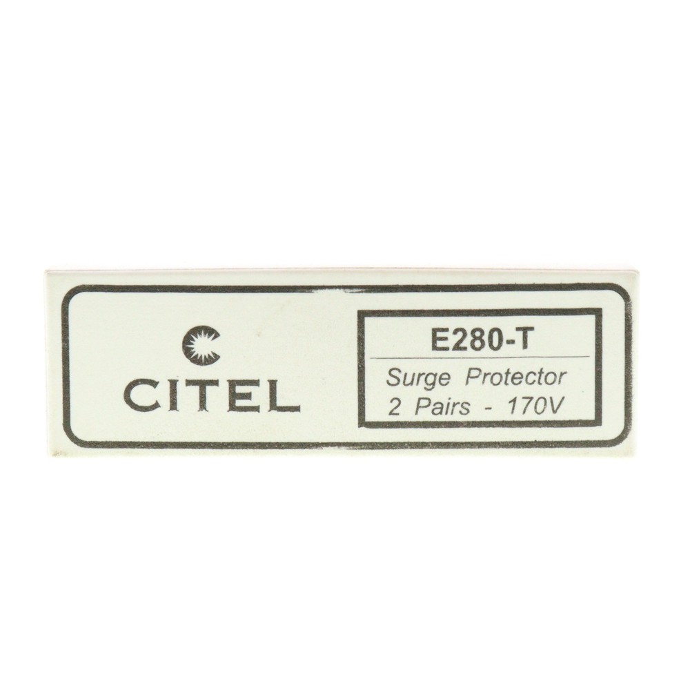 CITEL E280-T ISOLATED LOOP SURGE PROTECTOR SPD, PIN MOUNT, 170V