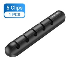 Cable Holder Clips Cable Management Cord Organizer Silicone USB Charging Cable
