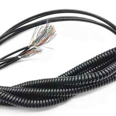 12-21 Cores Spring Spiral Cable Coiled Cable for CNC Handheld Encoder MPG New