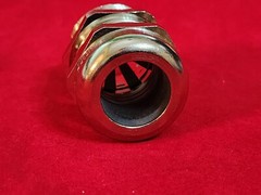 Cable Gland, 1″ NPT, Range 11-21 mm, Nickel-Plated Brass, LAPP SKINTOP Series