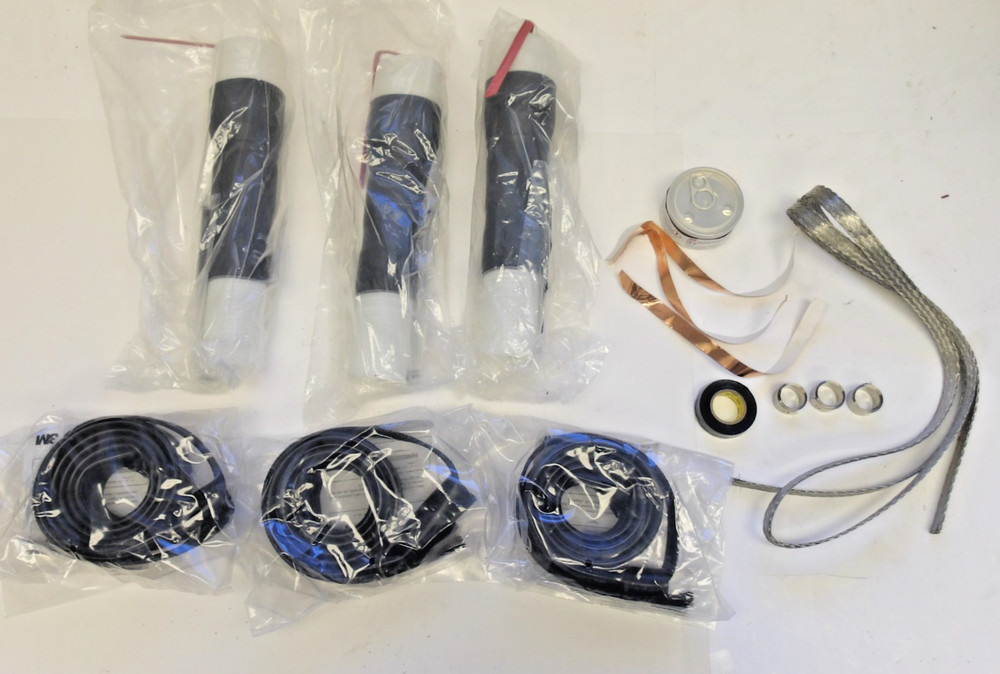 3M TAPE DIVISION 3M P/N:7624-T-95-3RJS #500 KCMIL SHIELDED CABLE KIT NEW