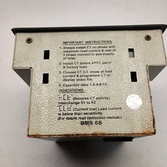 Power Factor Controller 8 Channel/8 Step Automatic Power Factor Control Relay