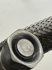 AEROQUIP 5400-S5-8 W/10FT FLEXIBLE BRAIDED ANACONDA METAL HOSE W/CTI D3592-252