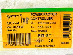 ENTES RG-8T Power Factor Controller M0744