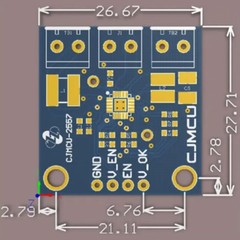 BQ25570 Energy Harvester Module Boost Charge Buck Conversion Converter Low Power