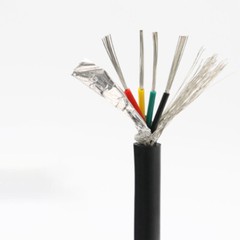 Flexible Multicore Cable 2 Core-25 Core Shielded Wire Cable PVC Copper Tinned
