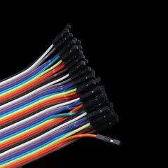 40P Dupont Male Female 10cm/15cm/21cm/30cm/40cm Jumper Wire Connectors Leads