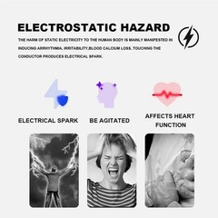 Adjustable Anti-Static Bracelet Wireless Eliminator Wrist Good Quality Accessory