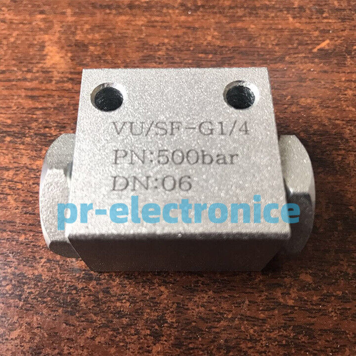 1PCS New Small 3-Way Female Hydraulic Shuttle Valve VUSF-G1/4 G3/8 G1/2 G3/4 G1
