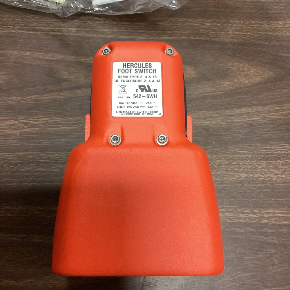 Linemaster Hercules 542-SWH Foot Switch