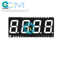 0.56-inch 4-bit 7 Segment LED Display Module Clock Module HT16K33 Driver I2C