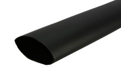 3 Lot TEMCo 1 3/16″ Marine Heat Shrink Tube 3:1 Adhesive Glue Lined 4 ft BLACK