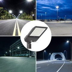 300W LED Shoebox Area Light Commercial Street Parking Lot Pole Lamp 5500K IP65