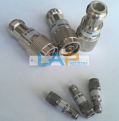 RF isolator DC block; 50k-8G, 13G, 18G; SMA/N/BNC/TNC; DC isolation voltage: 50v