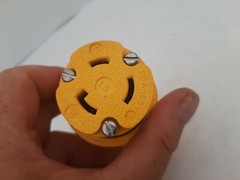 General Electric 20A.125V L5 Locking Female Plug