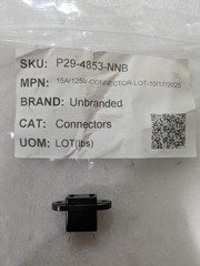 UNBRANDED CONNECTOR 15A/125V-CONNECTOR
