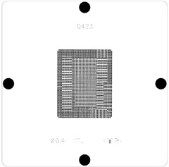 Q6S9 Q423 Q5YP SRVFK Core Ultra 9 285H Lake-HX BGA2114 Reball Laser Stencil Jig