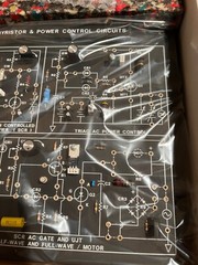 New Open Box 91011-20 LAB-VOLT Board THYRISTOR POWER CONTROLS WITH MOTOR KIT