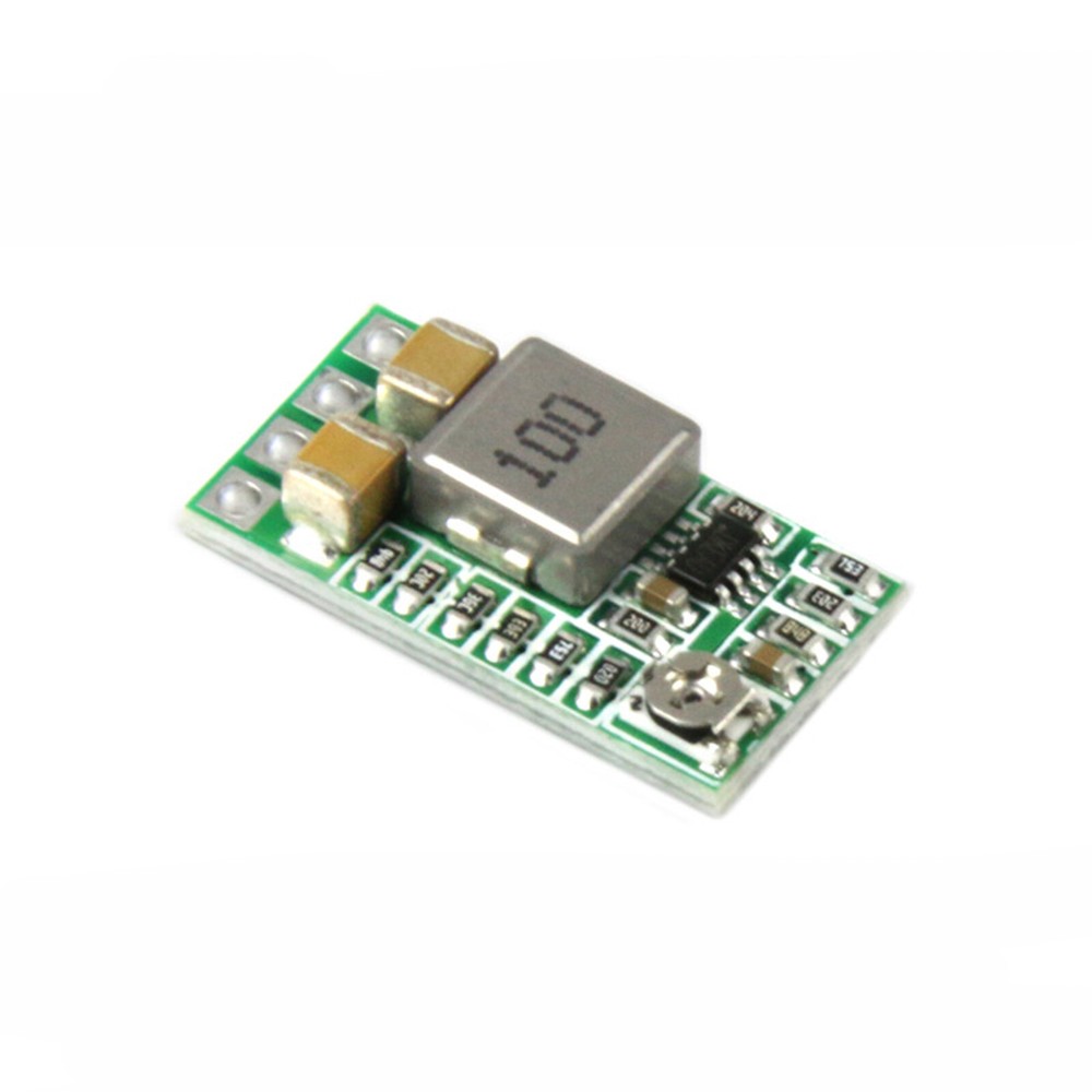 (2Pcs/Lot)Mini DC-DC Adjustable Buck Module Efficiency 97.5% 12V/24V To 5V
