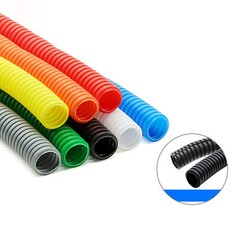 Conduit Spilt Cable Tidy Flexible Tube Convoluted Protection Tubing Corrugated
